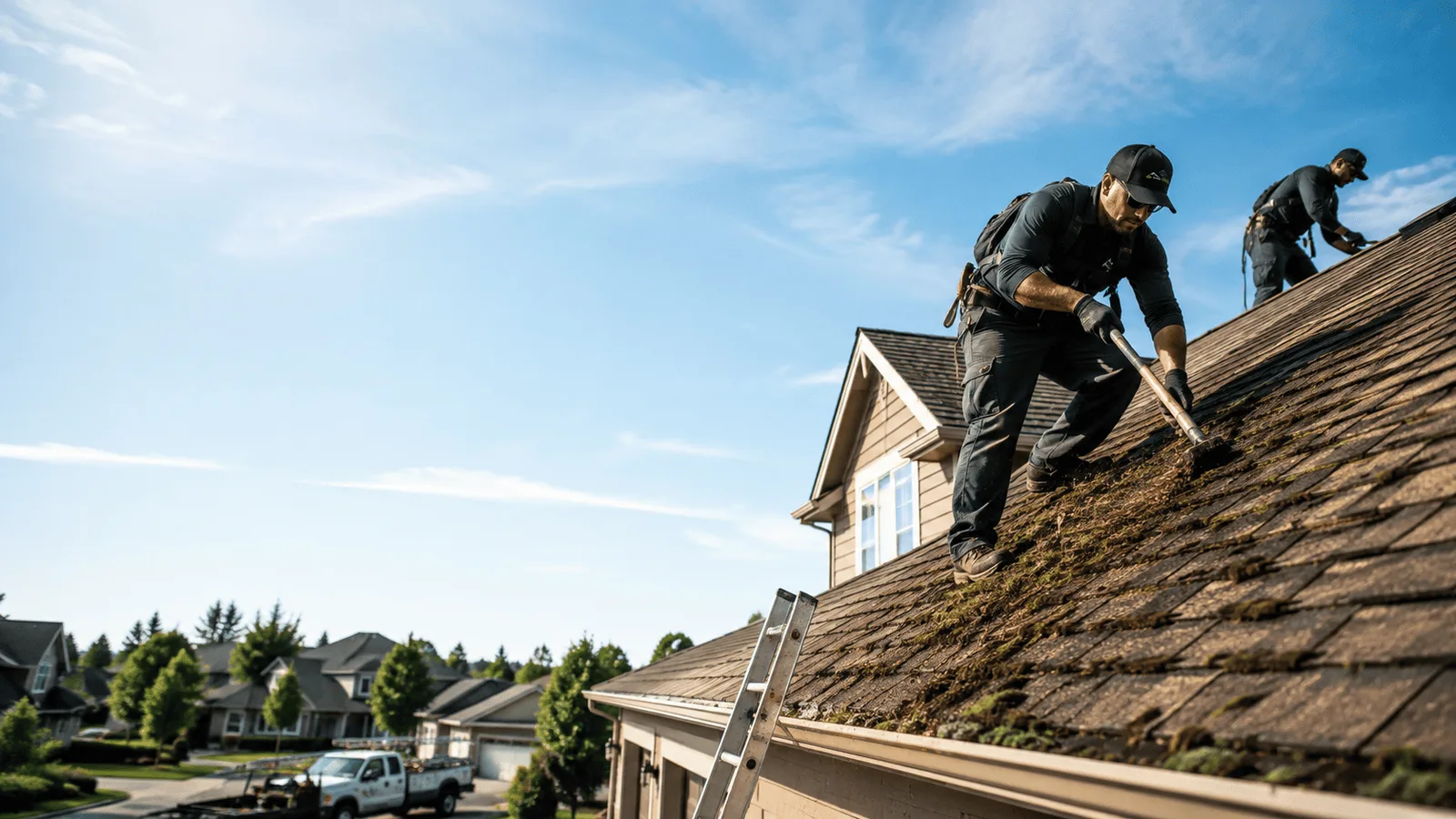 Roof Moss Removal in American Canyon, CA near me